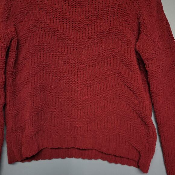 York & Hudson Sweater Womens XL Textured Zig Zag Chevron Pullover Soft Knit - Picture 5 of 12